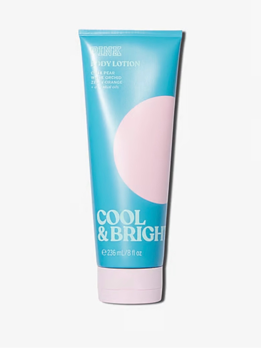 PINK Victoria's Secret Cool & Bright Blue Tube with Pink Accent